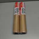 2 x Neworld Honeycomb Packing Paper,Eco Friendly Bubble Cushioning Wrap for Moving,Products & Gifts Wrapping Paper,Recyclable Cushioning Packing Material (15" x 50') With 20 Fragile Sticker Labels