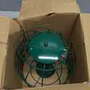 Garden Guru Squirrel Proof Bird Feeder  Outdoor Caged Mesh Seed Peanut Hanging Bird Feeder for Small Wild Birds  Premium Coated Steel & Metal Seed Guard - Chew Proof, Weather Resistant