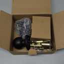 BESTTEN Keyed Alike Exterior Door Knob with Key Lock and Deadbolt, All Keyed Same, Matte Black Entry Door Knobs with Lock and Keys for Entrance and Front Door