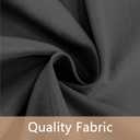 10 Pack Black Round Tablecloths, 120 Inch Stain Resistant and Wrinkle Round Table Clothes, Washable Polyester Table Clothes Cover for Kitchen Dining, Wedding Birthday Party, Buffet Restaurant, Banquet