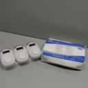 3 Packs Carbon Monoxide Detectors - Hembisen Carbon Monoxide Detector Plug in Type CO Alarm Monitor with Digital Display, Accurate & Easy to Read, for Home/Kitchen/Hotel/Bedroom (White)