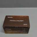 JMEXSUSS 66ft 200 LED Christmas String Lights Outdoor Indoor, Connectable Orange String Lights Clear Wire, Fall Light Plug in for Fireplace Tree Garden Patio Thanksgiving Fall Halloween Decor