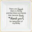 Homlouue Friendship Gift for Women - Jewelry Tray Ring Dish, Best Friend Christmas or Birthday Gift