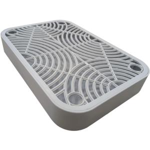 Kittens Foot Board Pet Supplies Washable Easy Clean, Cleaning Supplies Non Slip, Detachable Easy to Use Accessory, Light Gray