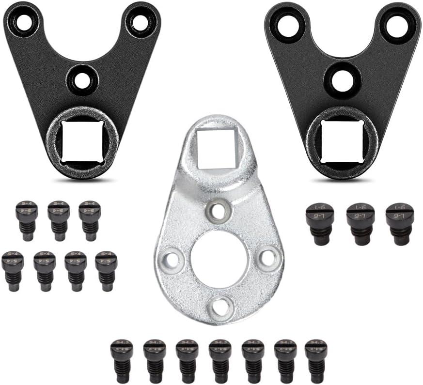 Trim/Tilt Pin Wrench Tools Set MT0004 & MT0006 & MT0009 Spanner Wrench Remove Trim Tilt Caps on Hydraulic Cylinders for Yamaha Suzuki Johnson Evinrude Honda Outboards yb-06548 yb-06175-1a