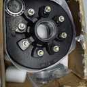 12" x 2" Trailer Brake Drum Kit 8 on 6.5" Bolt Circle, 8-Lug with 9/16 Stud for 7K 7,000lbs Load Trailer Axle
