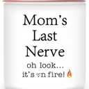 2 x Gifts for Mom from Daughter Son Funny Mothers Day Candles for Mommy Suitable for Moms Dad Birthday Gift Mothers Fathers Day Thanksgiving Christmas Lavender Candles Gifts