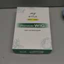 Brazilian Kinky Curly 10 Inch Human Hair Wigs for Black Women - Wear and Go Glueless Short Wig with Natural Color - 100% Human Hair