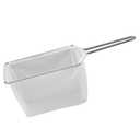 Honeydak 9 Inch Oil Fryer Filters with Stainless Steel Handle Frame, Reusable Fine Mesh Strainer Bag Cooking Oil Filter Separator for Food Maple Syrup Tapping Deep Fryer Pot Kitchen Restaurant