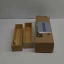Bamboo Drawer Organizer Storage Box Kitchen - Wood Stackable Tray Set of 2 (12x3x2 inch