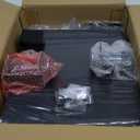 Keyboard Tray Under Desk Large C-Clamp 25.6 (30 Including Clamps) x 11.8 Slide-Out Platform Computer Drawer Pull Out Keyboard & Mouse Tray Black DSF4