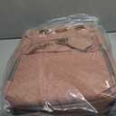 Baby Diaper Bags with Changing Station Multifunctional Waterproof Diaper Bag Backpack Travel Baby Bag with Changing Pad, Pacifier Case,Baby Essentials(Pink)