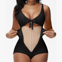 SHAPSHE Women's Tummy Control Swimsuit One Piece Slimming Bathing Suit Cutout Tie Knot Front Bikini Push Up Swimwear, L