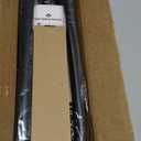 Black Curtain Rods for Windows 48-90Inch(4-7.5ft) Heavy Duty Wrap Around Blackout Curtain Rods,Adjustable Room Darkening Drapery Rod for Bedroom, Living Room, Sliding Door & Outdoor Patio