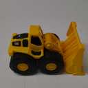 CAT Construction Toys, Construction Fleet 10" Front Loader Toy - HeavyDuty Plastic, Working Bucket & FreeRolling Wheels, Indoor/Outdoor Sandbox Vehicle for Toddlers & Kids Ages2+