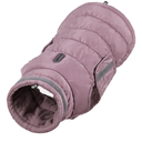 Cold-Proof Reflective Waterproof Dog Coat Winter Fleece Warm Adjustable Dog Jacket for Greyhounds Labradors Whippets XL