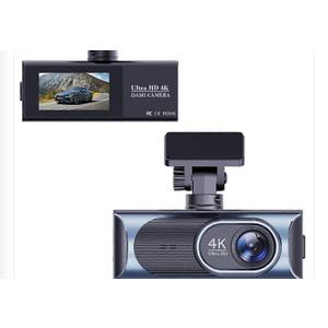 4K Dual Lens Dash Cam 170° Wide Angle Car DVR with WiFi GPS Tracking and Night Vision