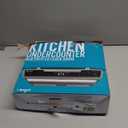 PROSCAN ELITE PKCR2713AMZ Under Counter CD Player with Clock Radio and Bluetooth, Silver