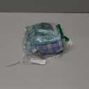 AIITLE Breathable Rabbit Harness and Leash Set - Plaid Pattern Padded Vest with Magic Tape Design, Dual D-Rings, Adjustable for Small Animal Pets, Indoor Outdoor Training Camping, Blue M