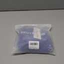 Women's Wireless Bras Comfortable Seamless Bralettes Push Up Everyday Bra for Women 3-Row Back Hooks (X-Large, Blue)