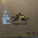 Night Cat Pop-up Camping Tent: 2 Person Tent Waterproof Instant Easy Setup Family Tent