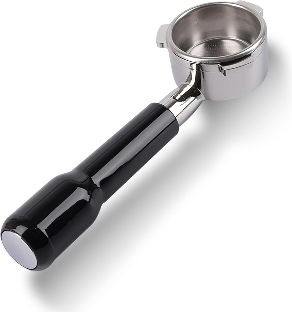 54mm Bottomless Portafilter Compatible with 54mm Breville Barista Series and 54mm Sage/Breville Machines (ABS Handle)