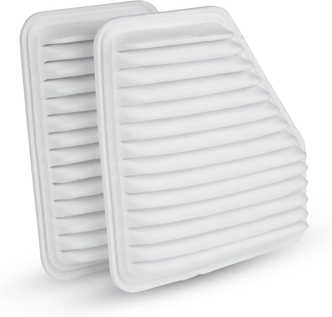 2-Pack Engine Air Filter Fits for Toyota Camry V6 (2007-2011), Avalon (2005-2012), Matrix 2.4L (2009-2013), RAV4 (2006-2012, Gas only), Lexus ES350 (2007-2012) Air Filter Replacement CA10169
