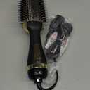 HOT TOOLS 24K Gold Blow Dryer Brush - Hot Air Brush for Salon-Worthy Volume in One Step - Volumizer with 24K Gold Technology for Fast Styling & Long-Lasting Results