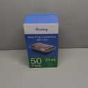 50 Pack (100-Piece) 24 oz Meal Prep Containers Reusable with Lids, Sturdy Leakproof & Food Safe, Microwave, Freezer, Dishwasher Safe Prep Containers, To Go Take Out Plastic Food Storage