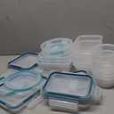 Snapware Total Solutions (10-Pack, Mixed Sizes) Plastic Food Storage Containers Set, Airtight & Leakproof Locking BPA-Free Lids Tupperware, Freezer Dishwasher Microwave Safe