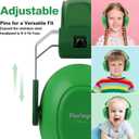 Floriogra Noise Cancelling Headphones for Kids, Kids Ear Protection 28dB SNR Noise Reduction Ear Muffs for 3-16 Years Toddler/Children, Hearing Protection For Monster Jam, Concerts, Fireworks