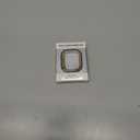 Amizee 2 Pack Metal Case Compatible with Apple Watch Ultra 3/2/1 Screen Protector Case 49mm with Tempered Glass, Metal Frame Built in HD Glass Protective Cover for iWatch 49mm (C-Orange)