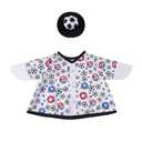 Vokupoga 2026 World Soccer Porch Goose Outfits for 23" High Porch Goose Costume Soccer Cup Summer Goose Outfit with Hat for Garden Yard Decor Accessories(Style 04-15)
