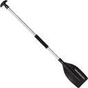 SeaSense Aluminum Kayak & Canoe Paddle - Aluminum Shaft, T-Grip, Polypropylene Blade - For Adults, Great for Recreational, Sport, Sea, Whitewater & Fishing Kayaking