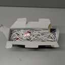 Christmas Outdoor LED Eaves Lights Waterproof String Lights Smart Permanent Remote Control Lights for Parties Diwali Decor Item (100ft)