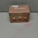 Battery Operated Lamp, Cordless Table Lamp with Timer, Desk Bedside Lamps with LED Warm Light, Glass Small Table Lamp for Bedroom, Bathroom, Living Room, Home Decor - Transparent