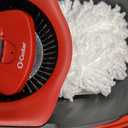 O-Cedar EasyWring Microfiber Spin Mop & Bucket Floor Cleaning System + 2 Extra Refills, Red/Gray