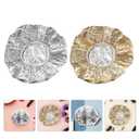 Fomiyes 9pcs Conditioning Foil Heat Cap: Hair Steaming Hat Thermal Hair Processing Cap for Women Straight and Curly - Deep Conditioning Heat Hat for Salon and Home Use
