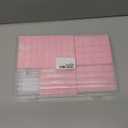 Mini Chinese Mahjong for Travel,144 Pcs Pink Mahjong Tile Set Cute,Portable Travel Mahjong Game for Beginners,Enthusiasts,Outdoor Fun|Complete Mahjong Game Set