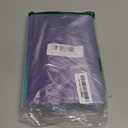 Merchandise Bags 200 Teal & Purple 9"x12" Bags 1.5Mil Thick Glossy With Handles