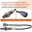 13355 Oxygen O2 Sensor Downstream Fit for Lexus Pontiac Scion Replace# 234-46222344556, 2344757, 88975496,1PCS
