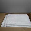 BEDELITE Fleece Oversized Queen Comforter Set -Super Soft & Warm Fluffy Bright White Bedding, Luxury Fuzzy Heavy Bed Set for Winter with 2 Pillow Cases