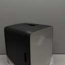 Frigidaire Mini Personal Fridge Cooler, Countertop, Holds Up to 10L/15 Cans, Brushed Black Stainless Rugged Design, Portable for Skincare, Makeup, Car, Office, Bedroom, Dorm Room, or Cabin