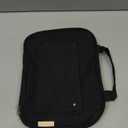 BAGSMART Toiletry Bag Travel Bag with Hanging Hook, Water-resistant Makeup Cosmetic Bag Travel Organizer for Accessories, Shampoo, Full-size Container, Toiletries (Black, Medium)