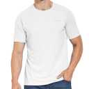 baleaf Men's Quick Dry Short Sleeve Shirt UPF 50+ for Swim White 2XL (White, XXL)