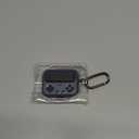 Inesore for Airpods Pro 2nd Generation Case Cover with Cleaner Kit,with Lock for Airpods Pro Case Cover,Classic Cool Funny Game Console Hard Air Pod Pro Case for Men Boy(Black)