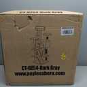 FDW | 54" Cat Tree Tower | Dark Gray | Multi-Level Indoor Activity Center with Sisal Scratching Posts, Condos, Plush Perches, Hanging Cat Toys | Sturdy, Easy to Assemble | for Kittens & Adult Cats