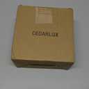 Small Wood Risers for Decor, Round Wooden Display Risers Candle Plates and Trays, Farmhouse Candle Trays Home Decor, Pedestal Stand for Mini Cake, Mug Display Decorative, Table Centerpiece, White (Set of 2)