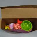 Montessori Toys for 1 Year Old - 20PCS Cloth Toddler Pink Fishing Game with Stacking Cups,Baby Color Sorting Toy 12-18 Months One Year Old Birthday Gift,Best Easter Gifts for 1-3 Year Olds