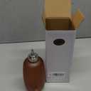 Kuishi Matt Brown Glass Soap Dispenser with Pump [300 ml, Silver], Brown Soap Dispenser with Stainless Steel Pump, Brown Pump Bottle Ideal for Hand Wash, Shampoo, Conditioner, Shower Gel (BPA-Free)